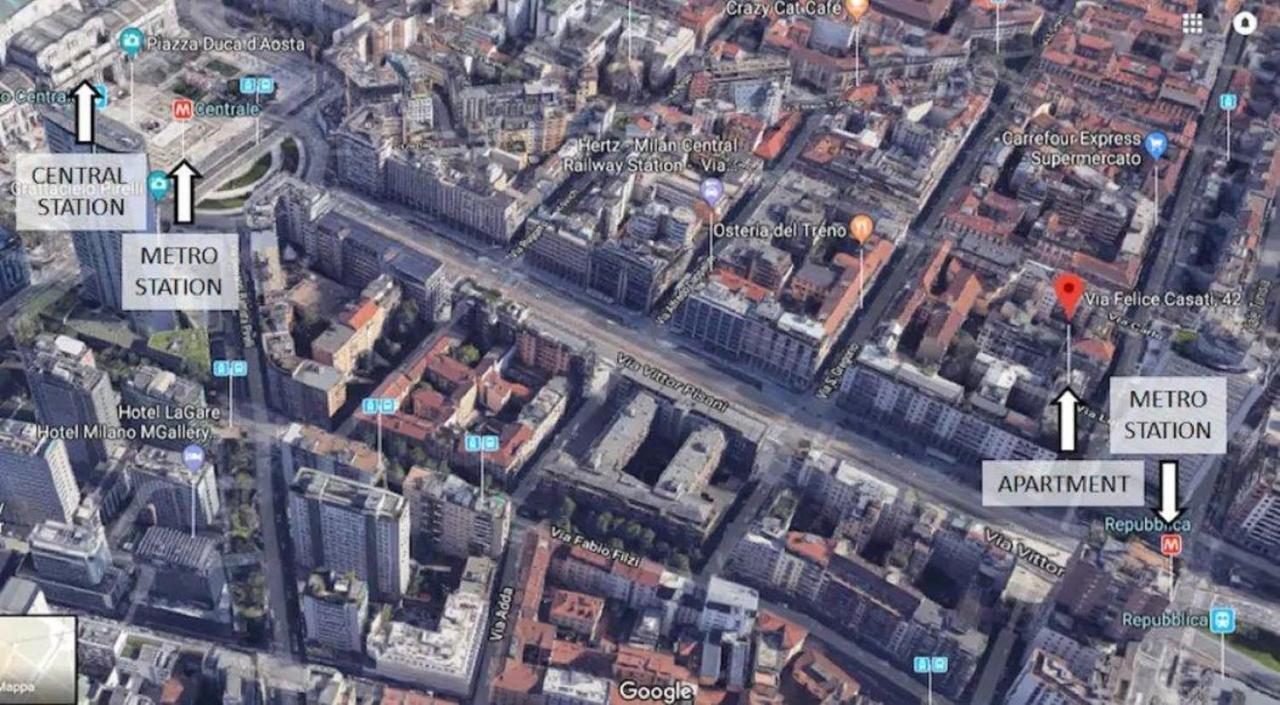 Apartment Mm3/repubblica A 5 Minuti Dal Duomo Milan